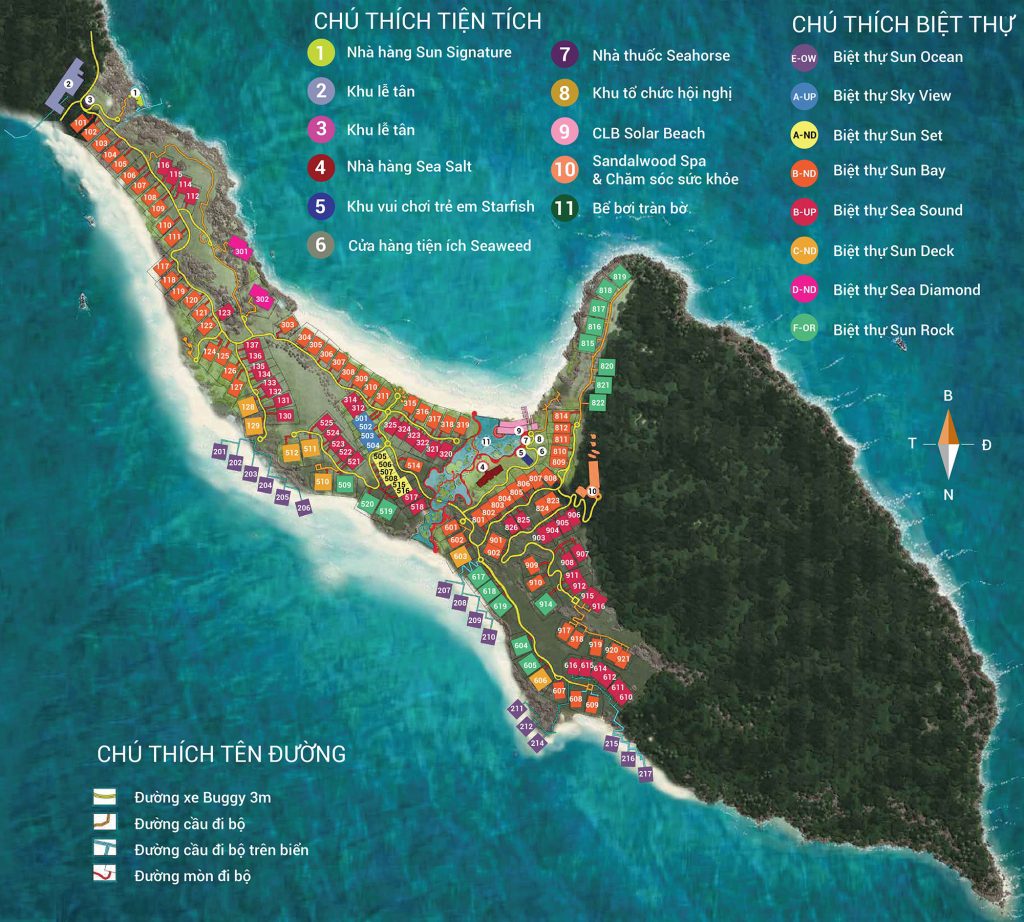 QUY MÔ SUN PREMIER VILLAGE PHÚ QUỐC